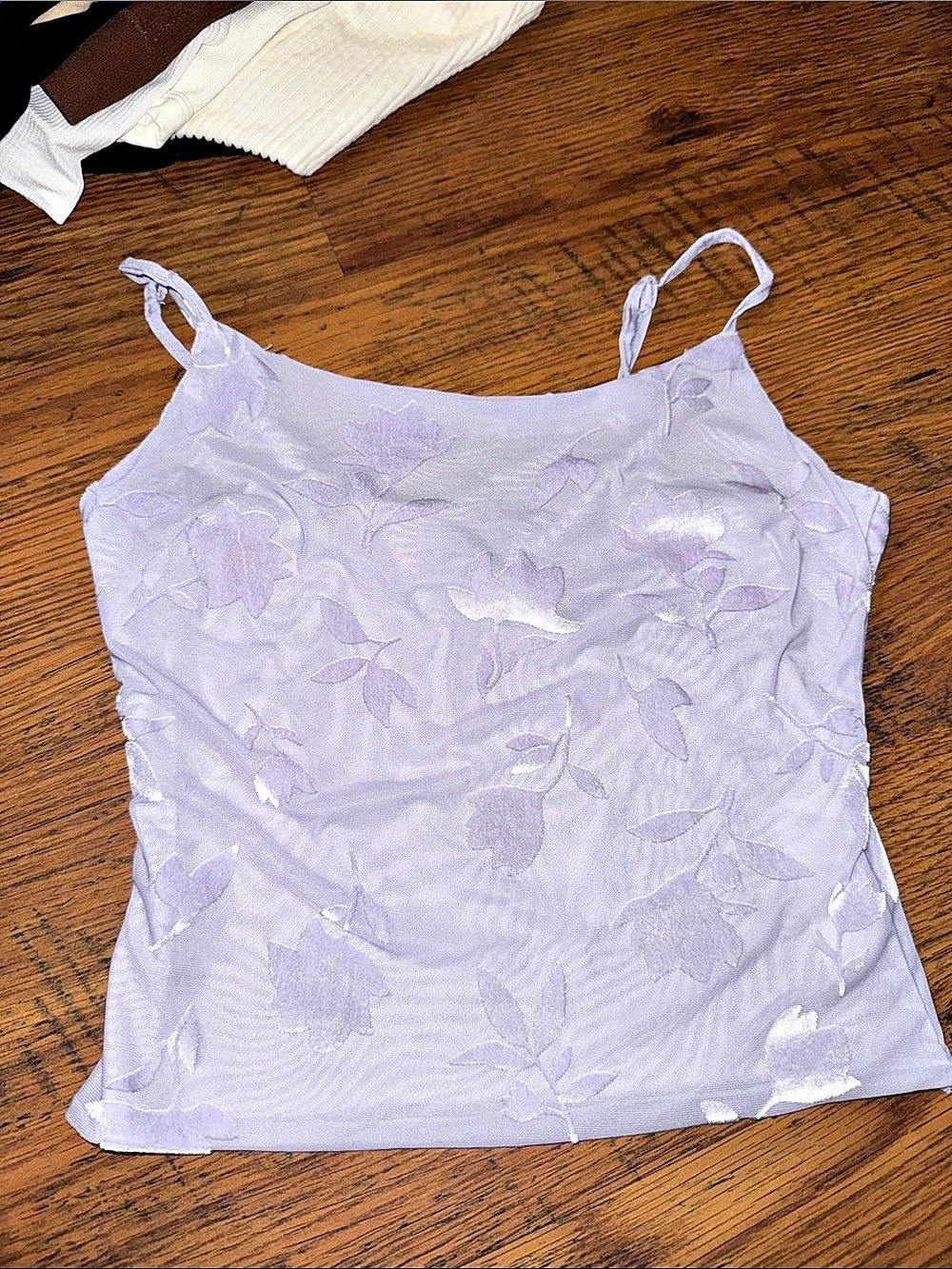 Forever 21 Floral Camisole in Purple 22.1.M.1